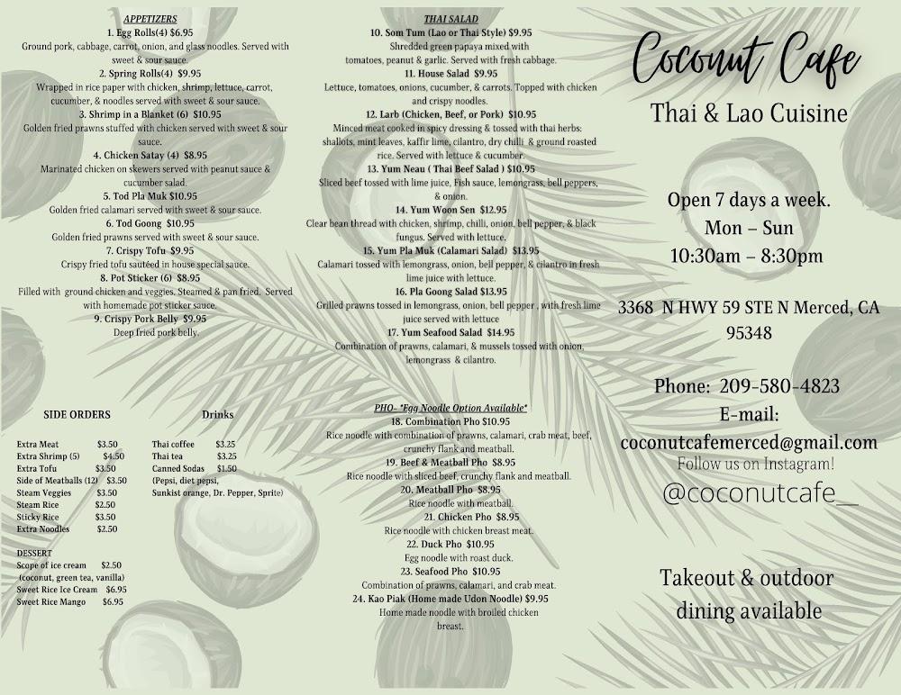 Coconut Cafe Egg Rolls